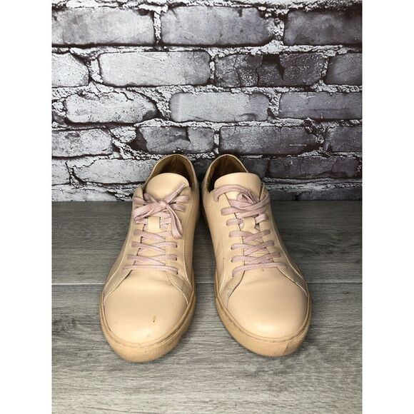 Romero And Mcpaul Dusty Pink Leather Lace Up Portugal Shoes Men’s Sz 45EU/12M US - Picture 3 of 16